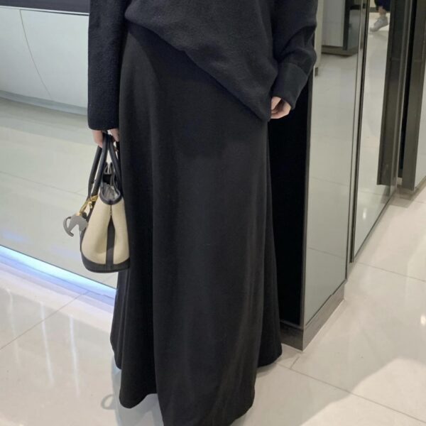 Damen A-Linie Retro Elegant Faltenrock